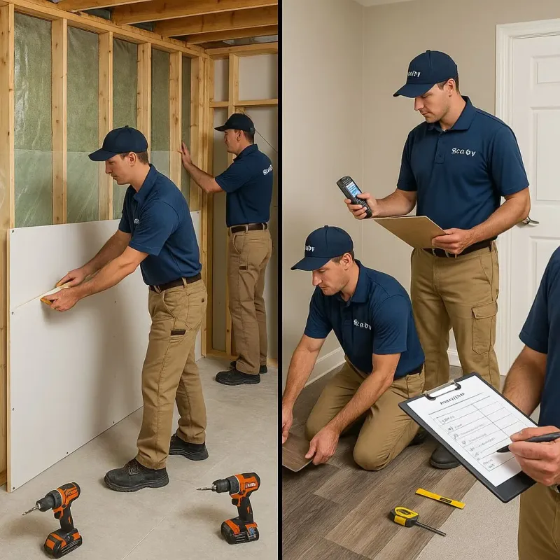 Repairs and Reconstruction process in Detroit, MI