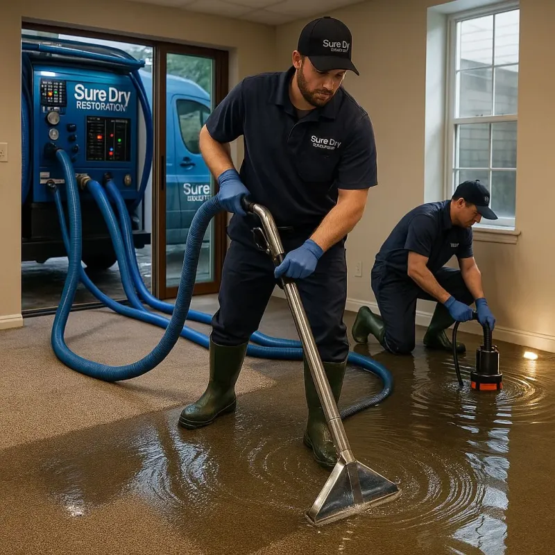 Water Extraction and Removal process in Detroit, MI